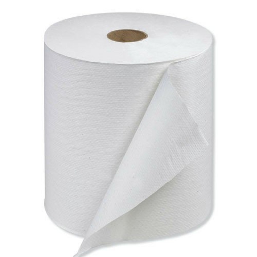 Facility Maintenance & Supplies Tork | Tork Rb10002 Hardwound 7.88 In. X 1000 Ft. Roll Towels - White (6 Rolls/Carton)