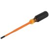 Hand Tools Klein Tools | Klein Tools 6926Ins 1/4 In. Cabinet Tip 6 In. Round Shank Insulated Screwdriver