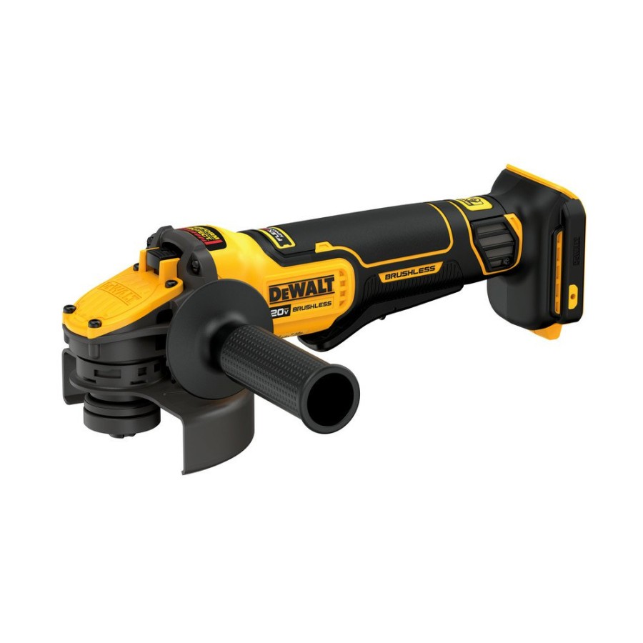 Power Tools Dewalt Angle Grinders | Dewalt Dcg416B 20V Max Brushless Lithium-Ion 4-1/2 In. - 5 In. Cordless Paddle Switch Angle Grinder With Flexvolt Advantage (Tool Only)