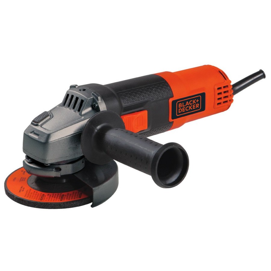 Power Tools Black & Decker Angle Grinders | Black & Decker Bdeg400 4-1/2 In. 6.0 Amp Small Angle Grinder