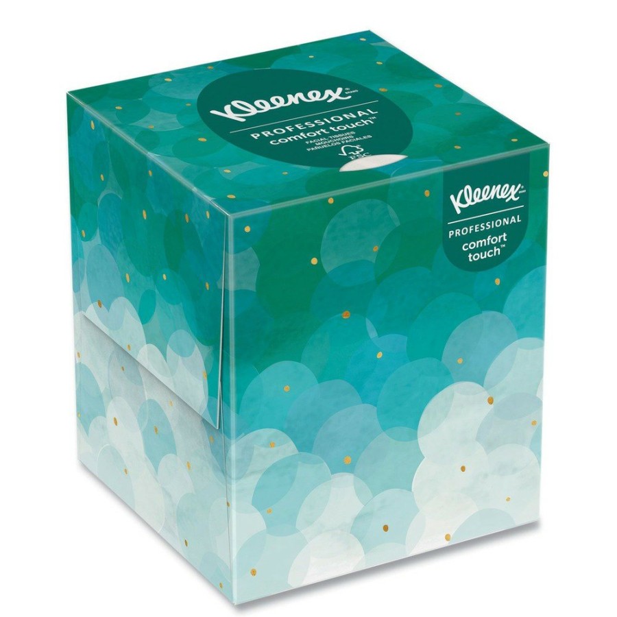 Facility Maintenance & Supplies Kleenex | Kleenex 21271 Boutique 2-Ply Facial Tissue - White (95 Sheets/Box, 6 Boxes/Pack)