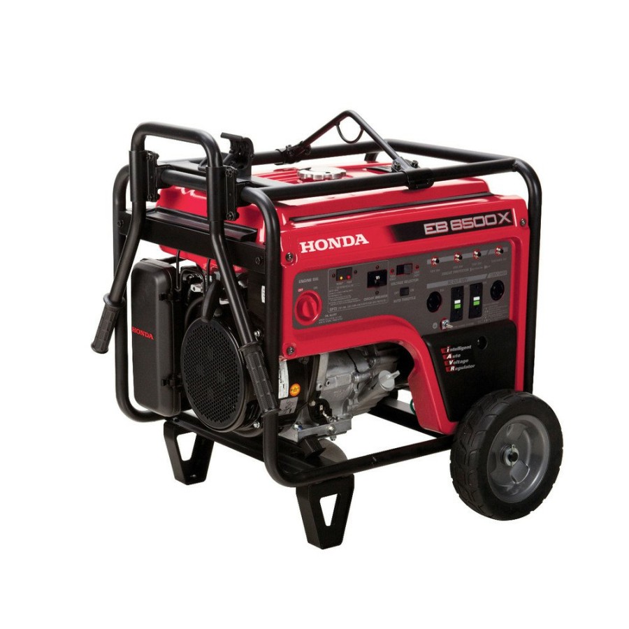 Power Generators Honda | Honda 664320 Eb6500 120V/240V 6500-Watt 389Cc Portable Industrial Generator With Co-Minder