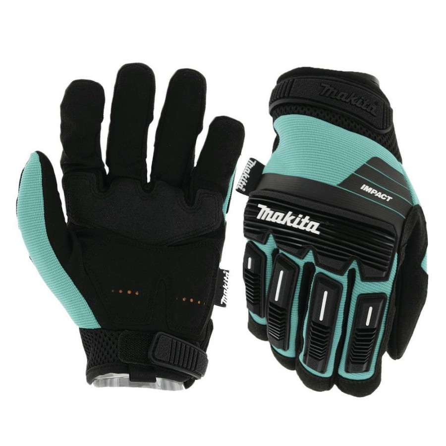 Safety Equipment Makita | Makita T-04260 Advanced Impact Demolition Gloves - Extra-Large