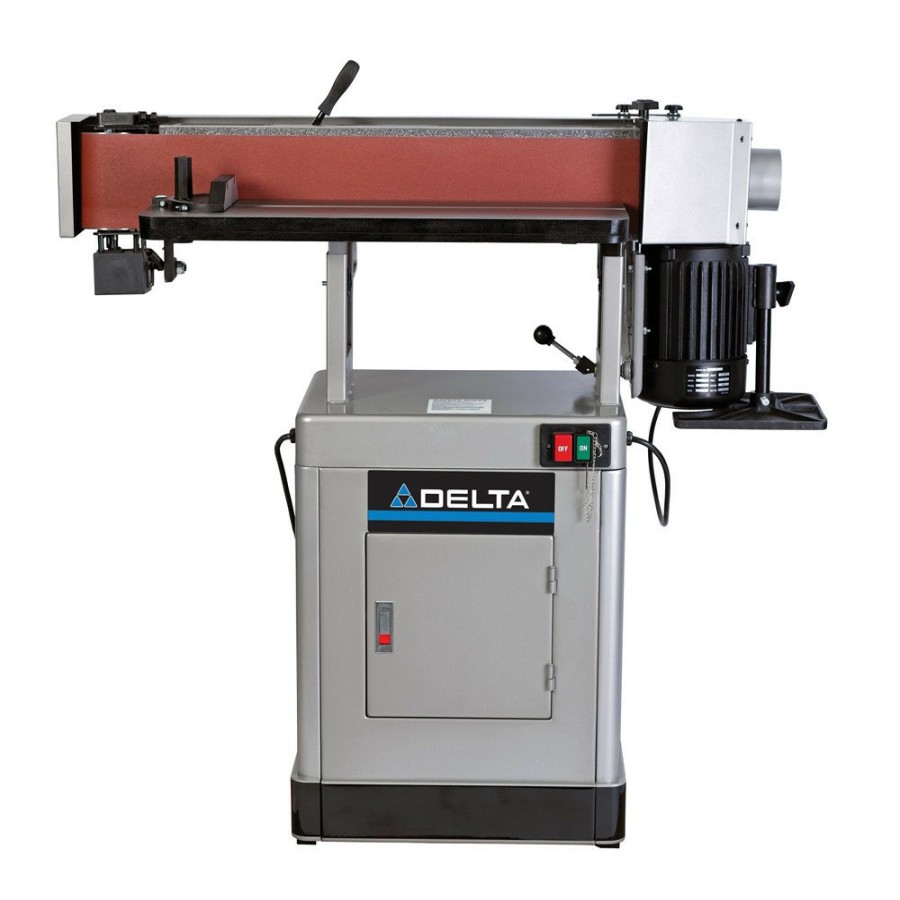 Power Tools Delta Belt Sanders | Delta 31-482 6 In. X 89 In. Oscillating Edge Belt Sander