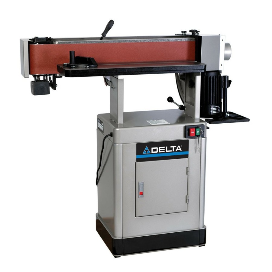 Power Tools Delta Belt Sanders | Delta 31-482 6 In. X 89 In. Oscillating Edge Belt Sander