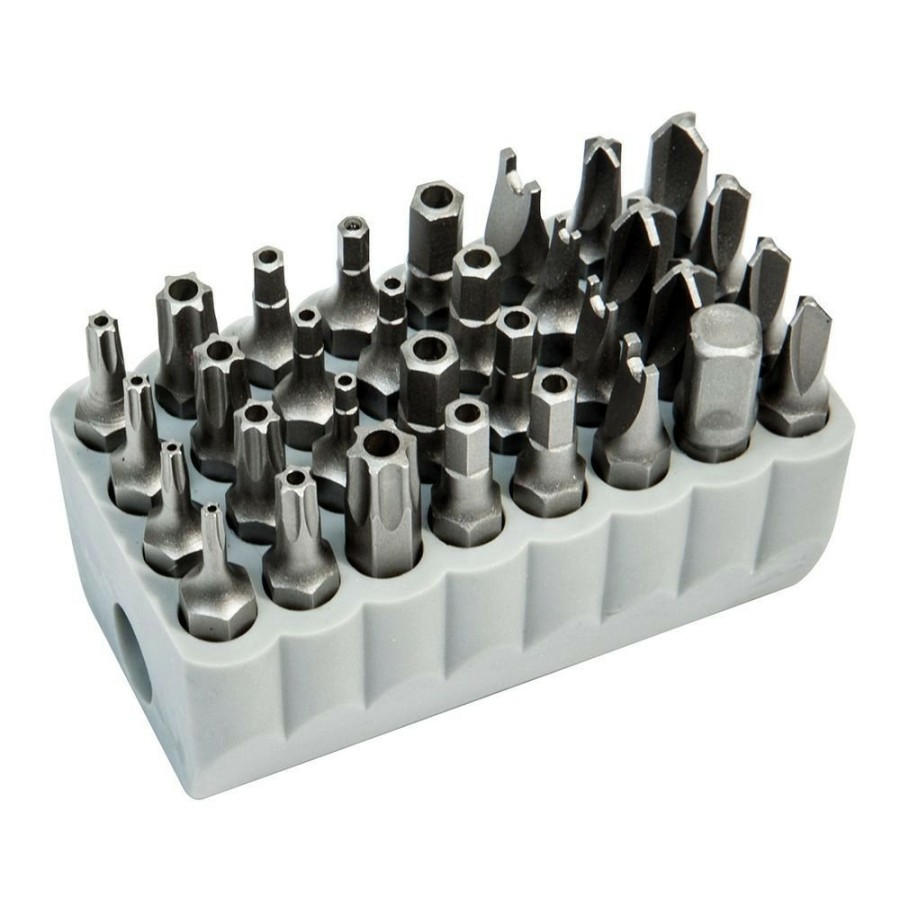 Power Tool Accessories Klein Tools Bits And Bit Sets | Klein Tools 32525 Tamperproof Bit Set (32 Piece)