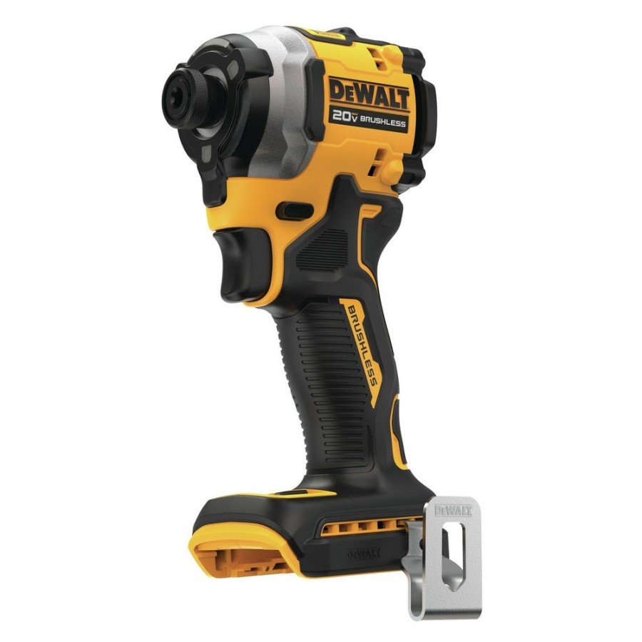 Power Tools Dewalt Impact Drivers | Dewalt Dcf850B Atomic 20V Max Brushless Lithium-Ion 1/4 In. Cordless 3-Speed Impact Driver (Tool Only)