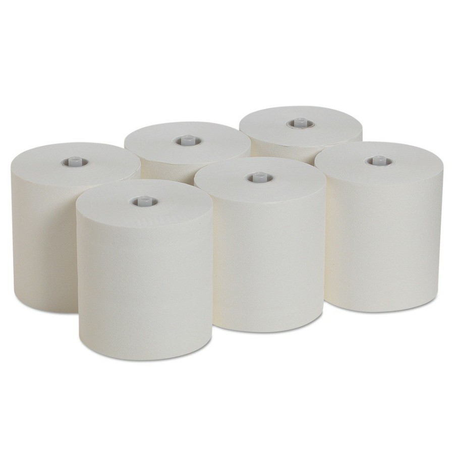 Facility Maintenance & Supplies Georgia Pacific Professional | Georgia Pacific Professional 26490 7.87 In. X 1150 Ft. 1-Ply Pacific Blue Ultra Paper Towels - White (6 Rolls/Carton)