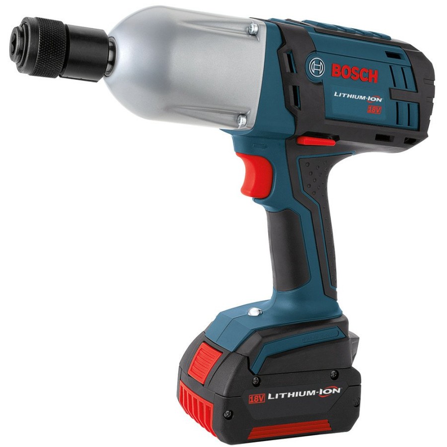 Power Tools Bosch | Factory Reconditioned Bosch Hth182-01-Rt 18V Cordless High Torque 7/16 In. Hex Impact Wrench