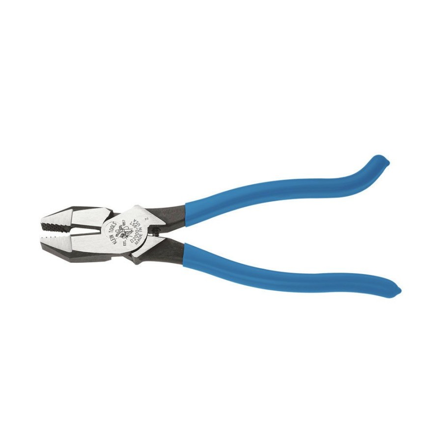 Hand Tools Klein Tools | Klein Tools D2000-9St Ironworker'S 9 In. Heavy-Duty Pliers