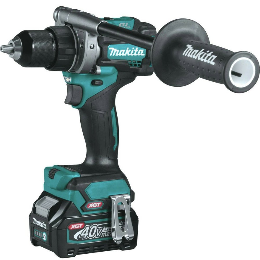 Power Tools Makita Drill Drivers | Makita Gfd01D 40V Max Xgt Brushless Lithium-Ion 1/2 In. Cordless Drill Driver Kit (2.5 Ah)