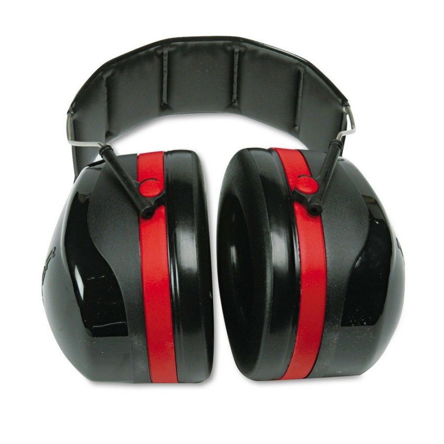 Safety Equipment 3M Ear Muffs | 3M H10A Peltor Optime 105 High Performance 30 Db Nrr Ear Muffs - Black/Red