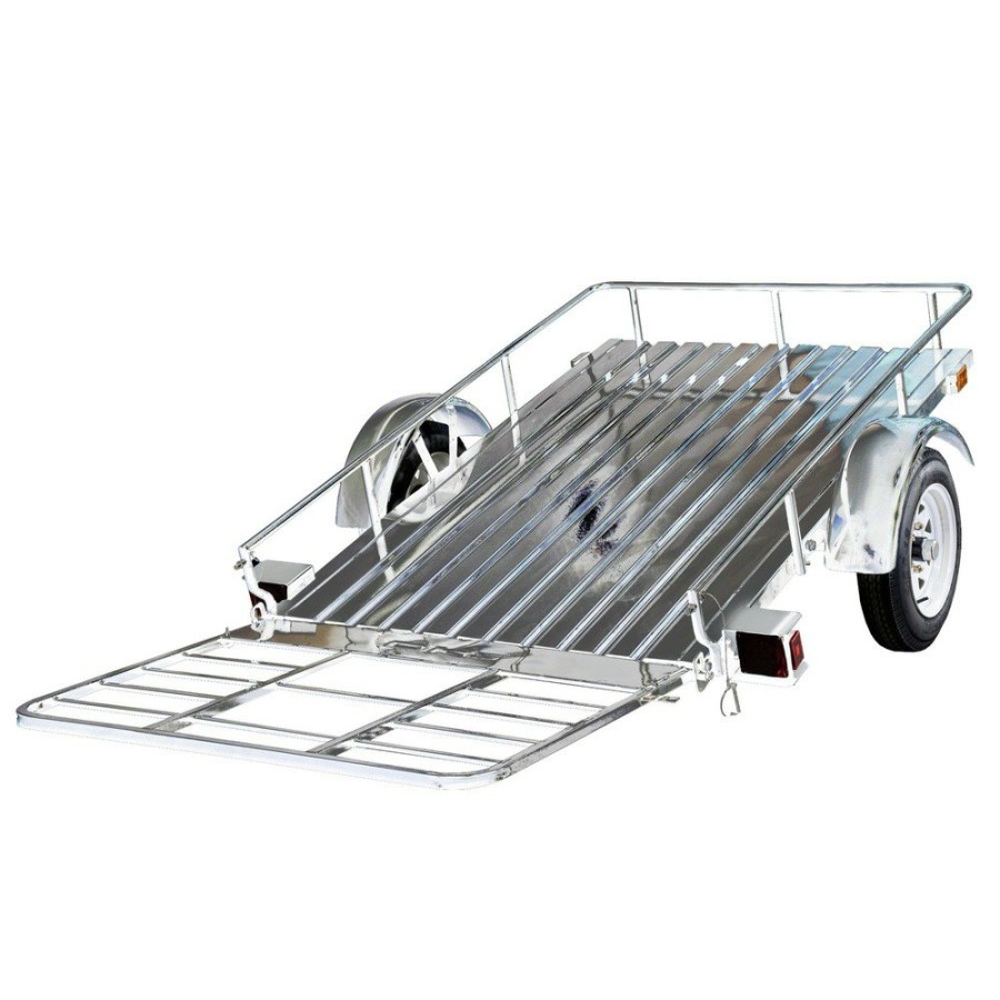 Tool Storage Detail K2 | Detail K2 Mmt4X6Og 4 Ft. X 6 Ft. Multi Purpose Open Rail Galvanized Utility Trailer