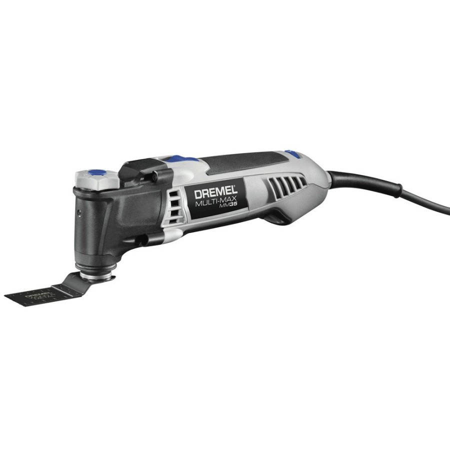 Power Tools Dremel Oscillating Tools | Factory Reconditioned Dremel Mm35-Dr-Rt 120V 3.5 Amp Variable Speed Corded Oscillating Multi-Tool Kit