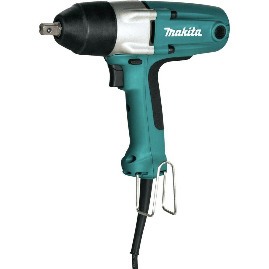 Power Tools Makita Impact Drivers | Factory Reconditioned Makita Tw0200-R 115V 3.3 Amp Variable Speed 1/2 In. Corded Impact Driver With Detent Pin Anvil