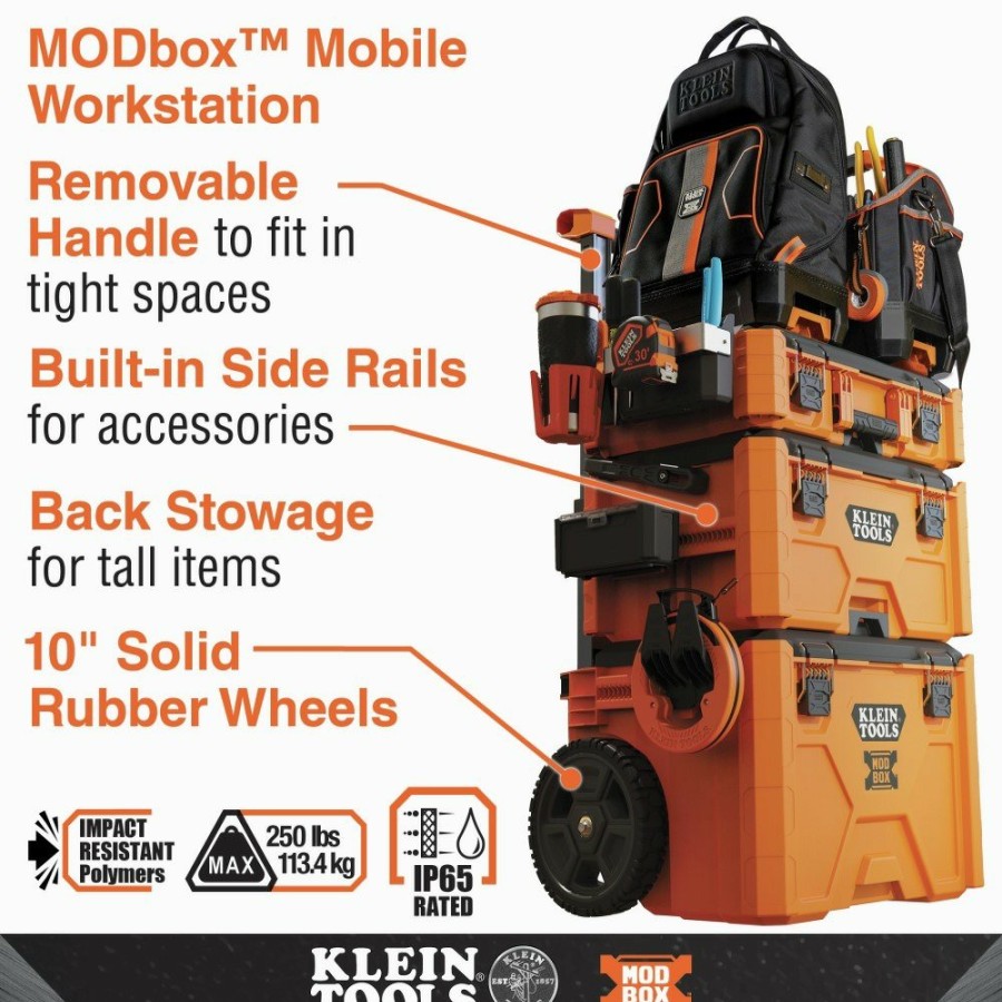 Tool Storage Klein Tools | Klein Tools 54803Mb Modbox Medium Toolbox