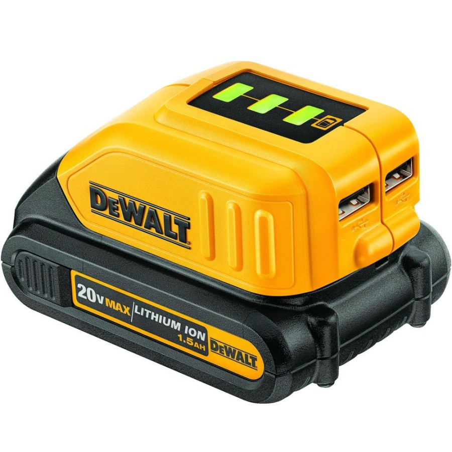 Batteries & Chargers Dewalt | Dewalt Dcb090 12V/20V Max Lithium-Ion Usb Power Source