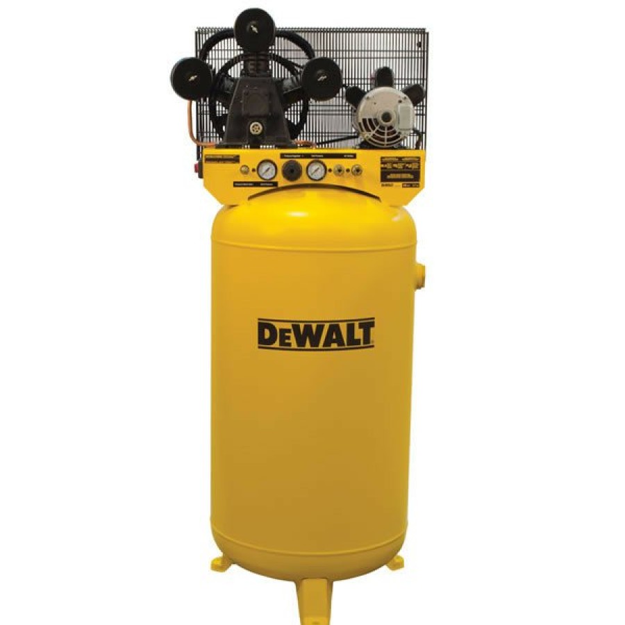 Air Tools And Equipment Dewalt Portable Air Compressors | Dewalt Dxcmla4708065 4.7 Hp 80 Gallon Oil-Lube Vertical Stationary Air Compressor