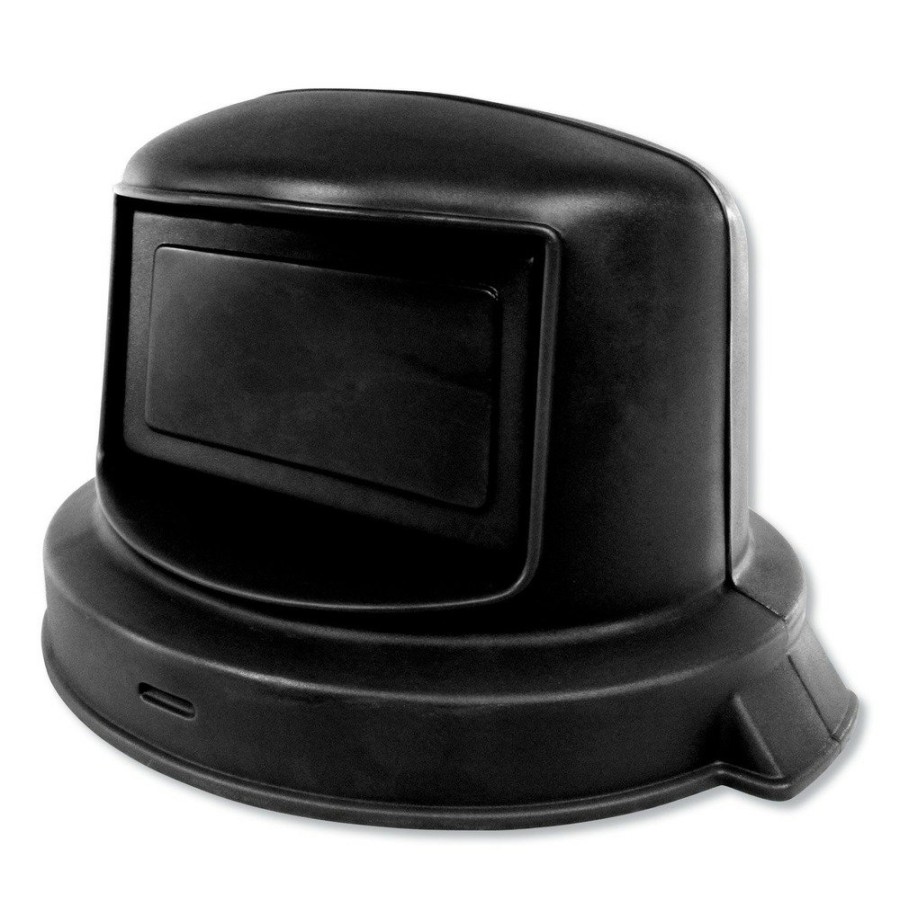 Facility Maintenance & Supplies Impact | Impact 7747-3 27 In. Diameter Domed Gator Lids For 44 Gal. - Black (1/Carton)