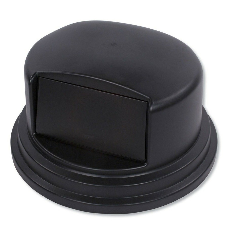 Facility Maintenance & Supplies Impact | Impact 7747-3 27 In. Diameter Domed Gator Lids For 44 Gal. - Black (1/Carton)