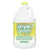 Facility Maintenance & Supplies Simple Green Cleaners | Simple Green 3010200614010 1-Gallon Industrial Cleaner And Degreaser Concentrate - Lemon Scent (6/Carton)