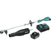 Outdoor Power Tools & Equipment Makita | Makita Xux02Sm1X3 18V Lxt Brushless Lithium-Ion Cordless Couple Shaft Power Head Kit With 13 In. String Trimmer And Blower Attachments (4 Ah)