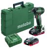 Power Tools Metabo Impact Drivers | Metabo 602396520 Ssd 18 Ltx 200 18V 1/4 In. Hex Brushless Impact Wrench Kit With 4.0Ah Lihd Batteries