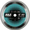 Power Tool Accessories Makita Circular Saw Blades | Makita E-12033 12 In. 63T Carbide-Tipped Max Efficiency Saw Blade