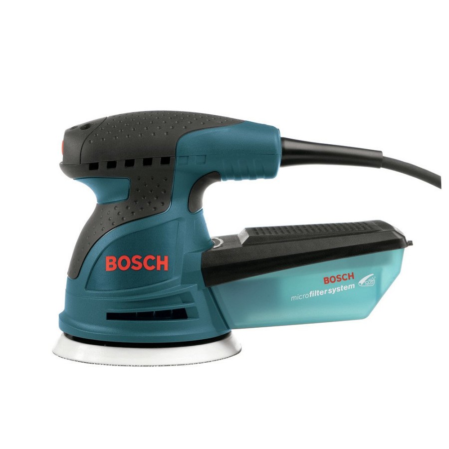 Power Tools Bosch Random Orbital Sanders | Factory Reconditioned Bosch Ros10-Rt 5 In. Random Orbit Palm Sander