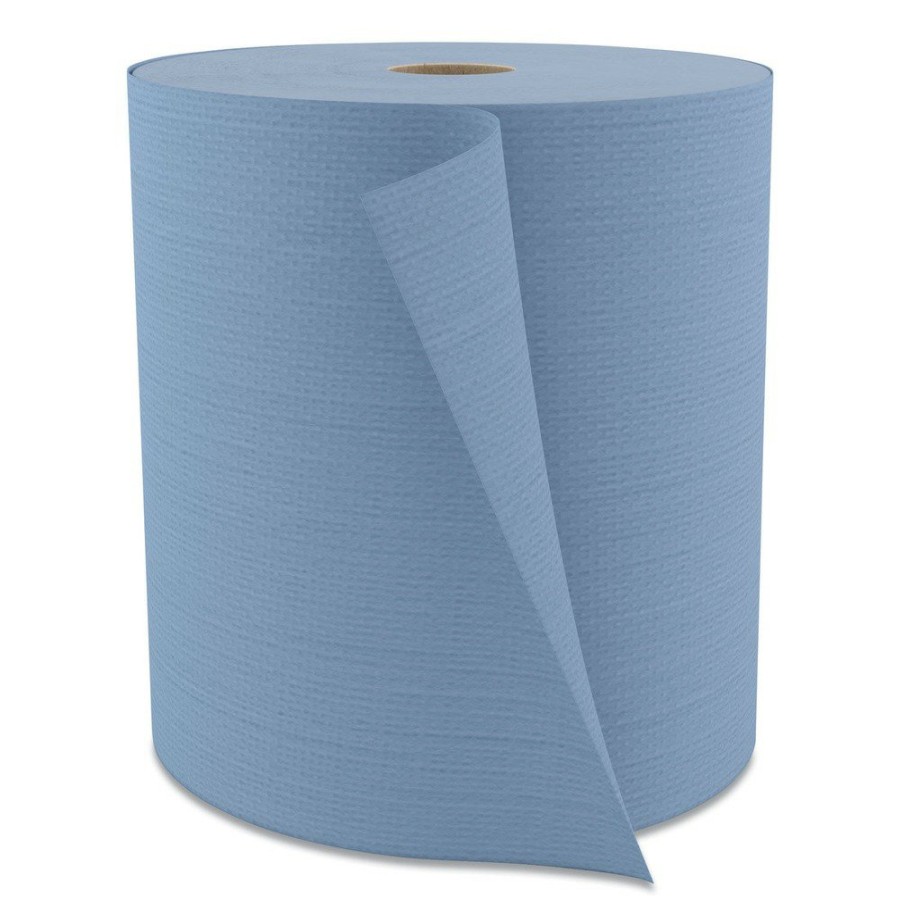 Facility Maintenance & Supplies Cascades PRO | Cascades Pro W802 12 In. X 13 In. Jumbo Roll Tuff-Job Spunlace Towels - Blue (1/Carton)