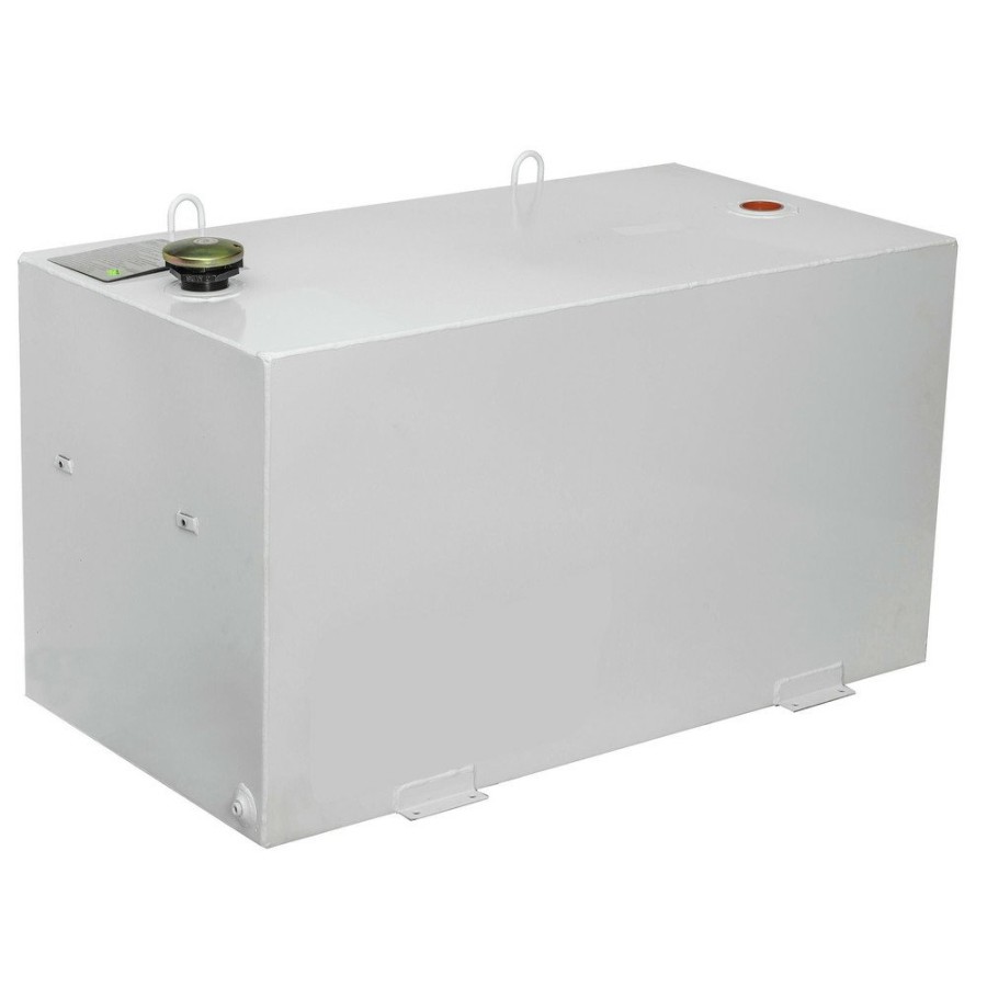 Automotive JOBOX | Jobox 551980D 96 Gallon Rectangular Steel Liquid Transfer Tank - White