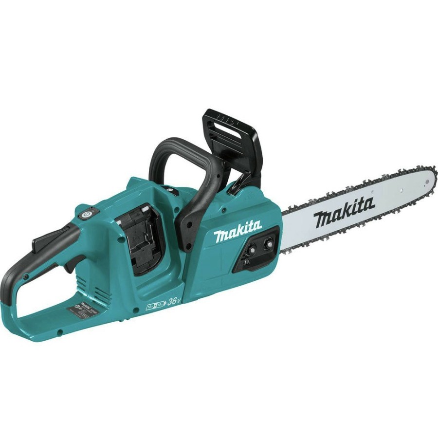 Outdoor Power Tools & Equipment Makita | Makita Xcu07Z 18V X2 (36V) Lxt Lithium-Ion Brushless 14 In. Chainsaw (Tool Only)