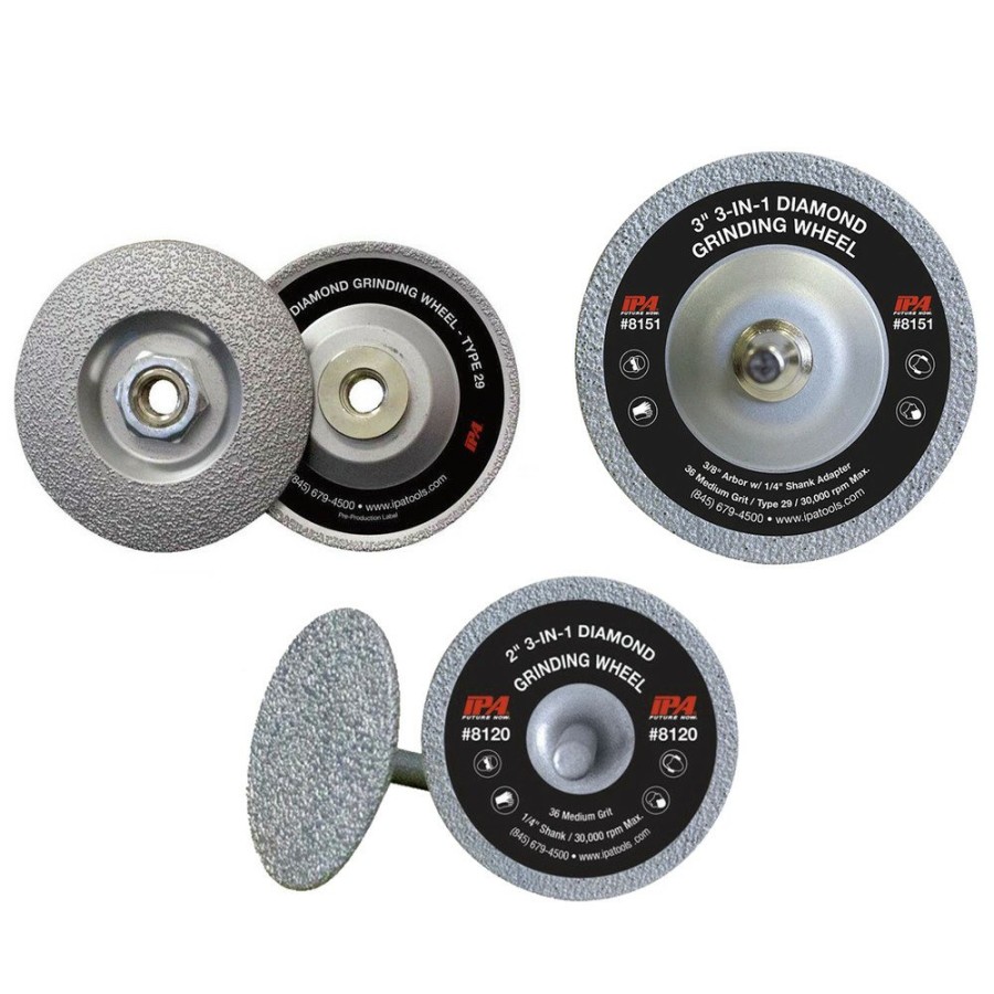 Power Tool Accessories IPA Grinding Wheels | Ipa Ipadgw18 Diamond Grinding Wheel Bundle 2018