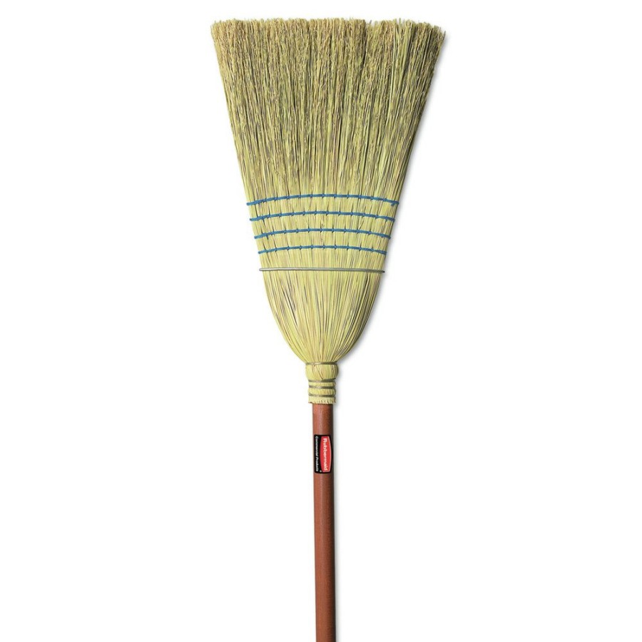 Facility Maintenance & Supplies Rubbermaid Commercial Cleaning Tools | Rubbermaid Commercial Fg638300Blue 38 In. Corn-Fill Broom - Blue