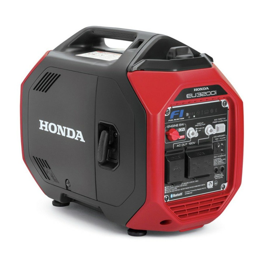 Power Generators Honda | Honda 665730 Eu3200Ian 3200 Watt Bluetooth Portable Inverter Generator With Co-Minder