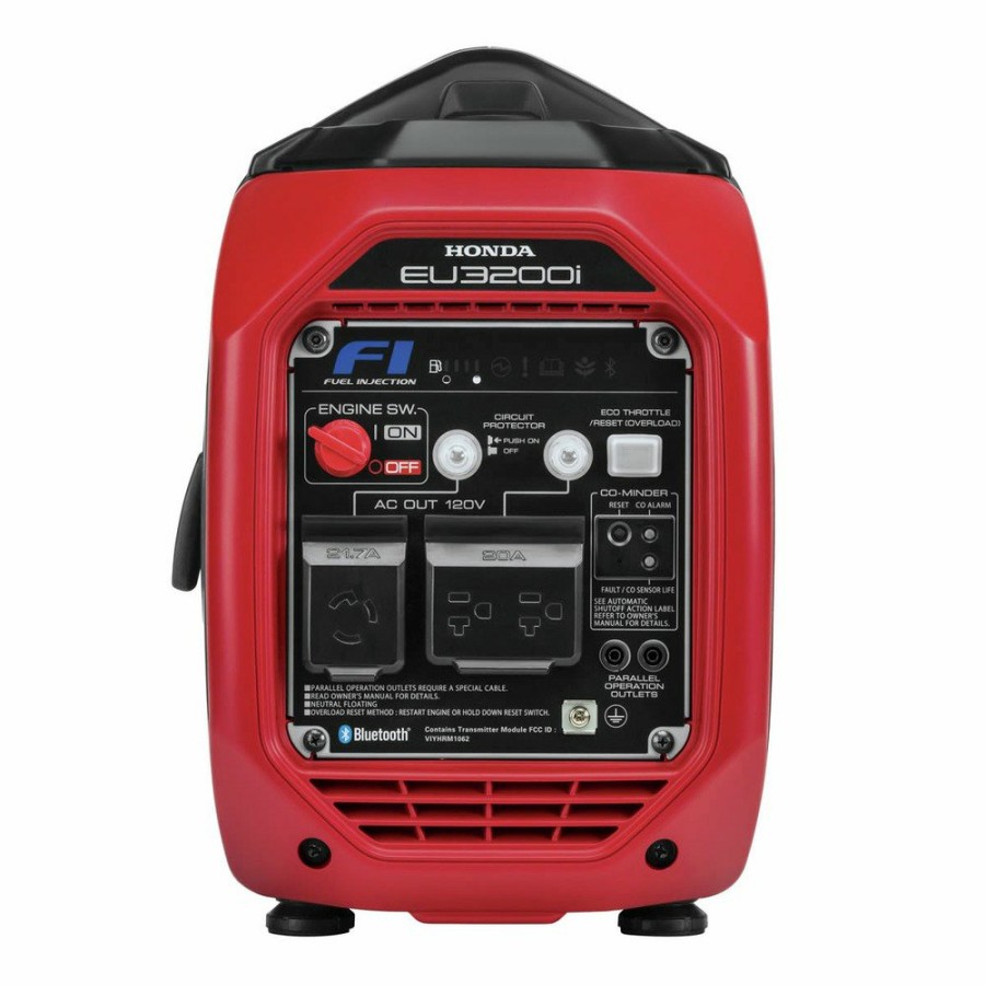 Power Generators Honda | Honda 665730 Eu3200Ian 3200 Watt Bluetooth Portable Inverter Generator With Co-Minder