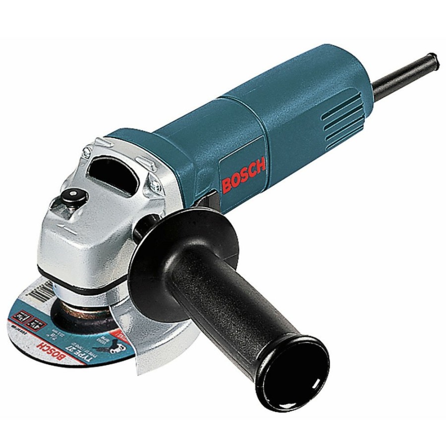 Power Tools Bosch Angle Grinders | Factory Reconditioned Bosch 1375A-46 4-1/2 In. 6 Amp Small Angle Grinder