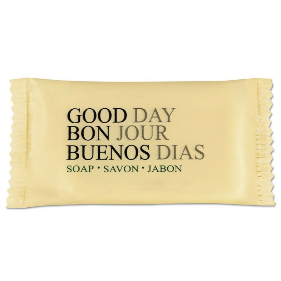 Facility Maintenance & Supplies Good Day Hand Soaps | Good Day 390075 0.75 Oz. Individually Wrapped Bar Soap - Pleasant Scent (1000/Carton)