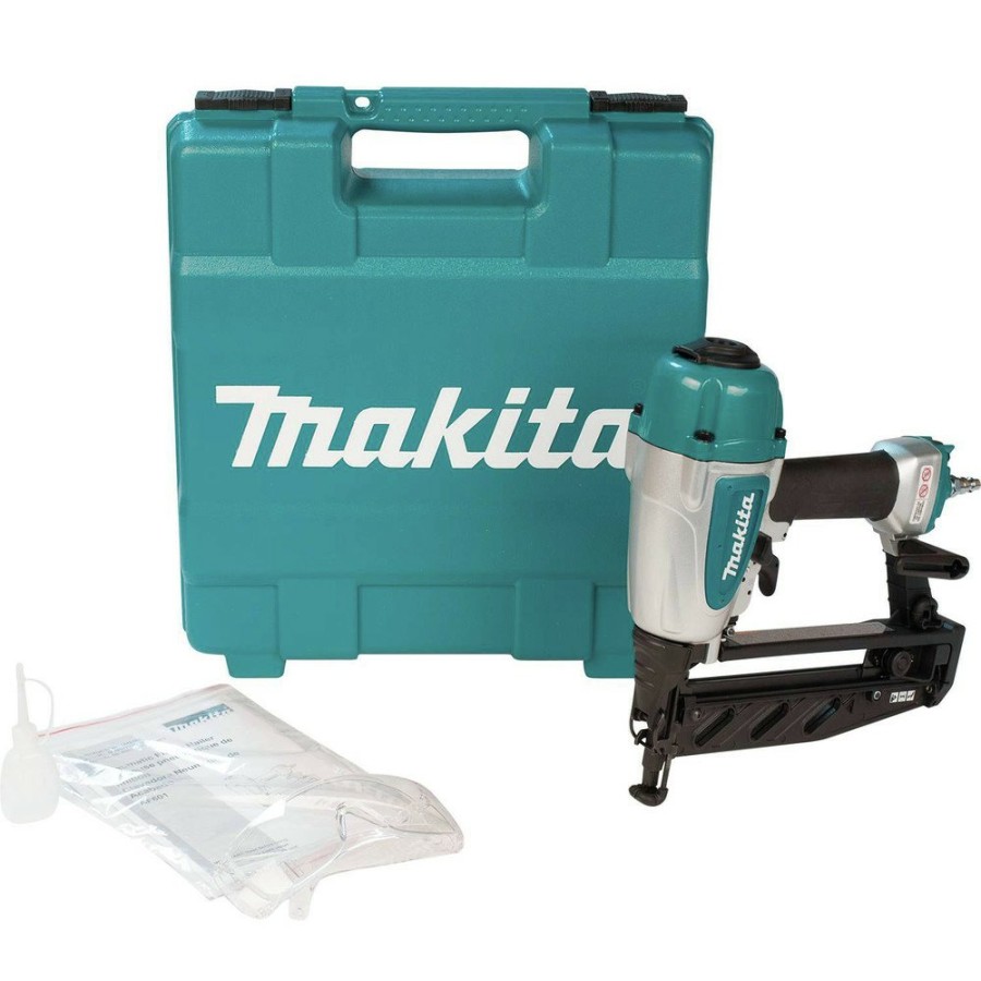 Air Tools And Equipment Makita Nail Guns | Makita Af601 16-Gauge 2-1/2 In. Pneumatic Straight Finish Nailer