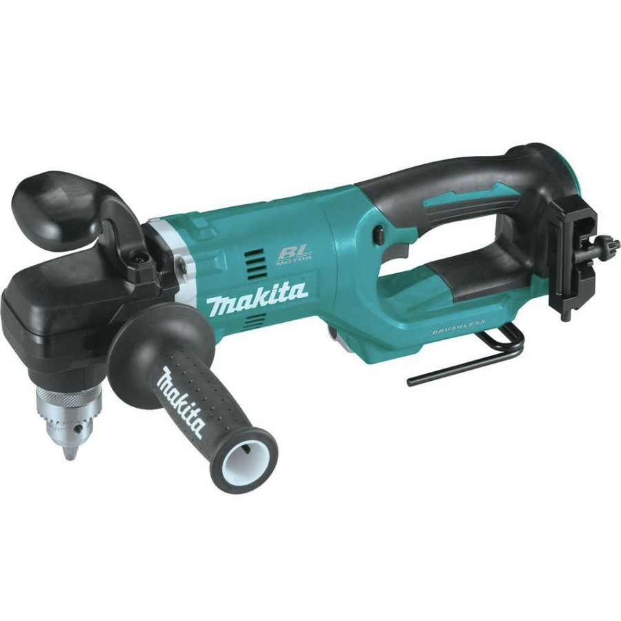 Power Tools Makita Right Angle Drills | Makita Xad05Z 18V Lxt Brushless Lithium-Ion 1/2 In. Cordless Right Angle Drill (Tool Only)