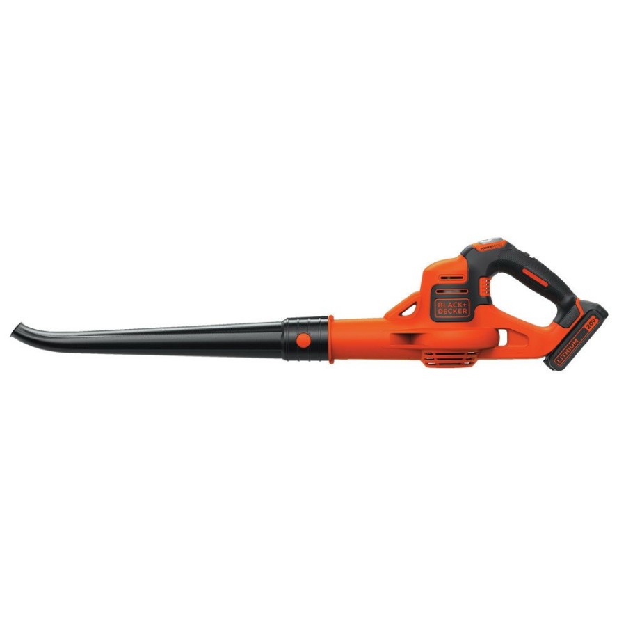 Outdoor Power Tools & Equipment Black & Decker Handheld Blowers | Black & Decker Lsw321 20V Max Powerboost Lithium-Ion Cordless Sweeper Kit (2 Ah)