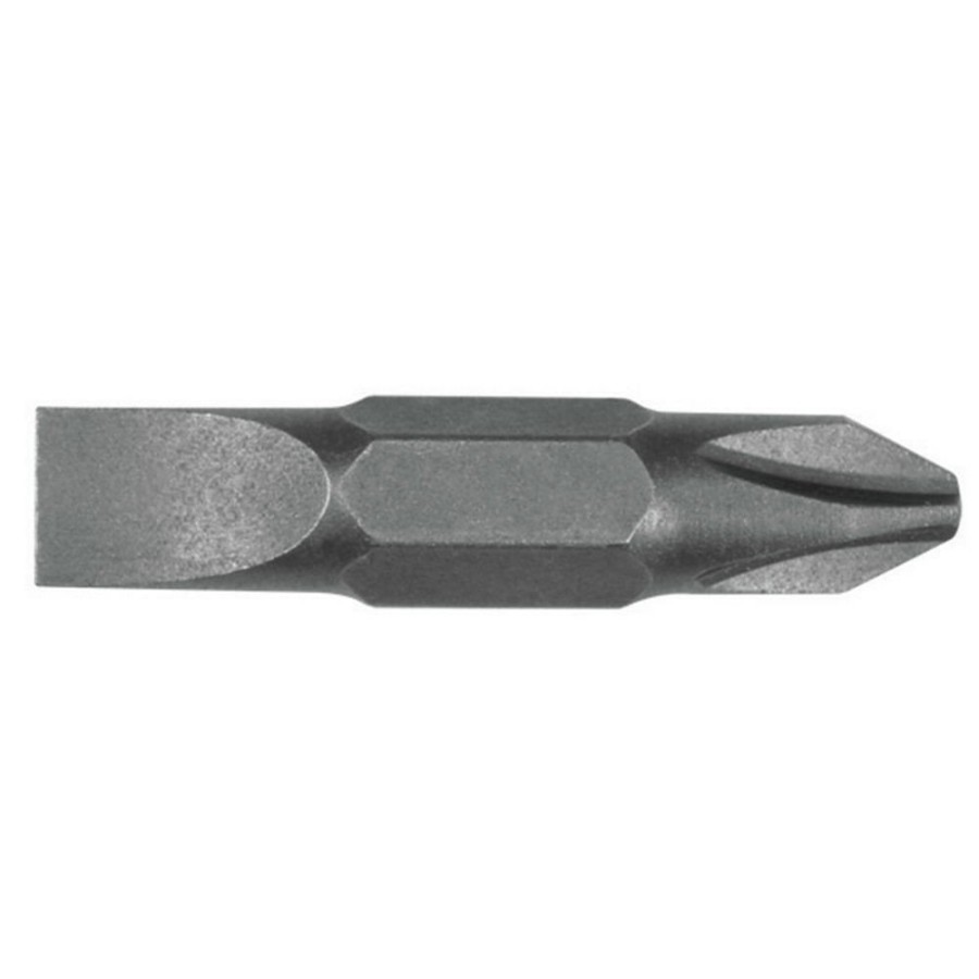 Power Tool Accessories Klein Tools Bits And Bit Sets | Klein Tools 32483 #2 Phillips / 1/4 In. Slotted Bits For 11-In-1 And 10-In-1 Klein Screwdriver Nut Driver