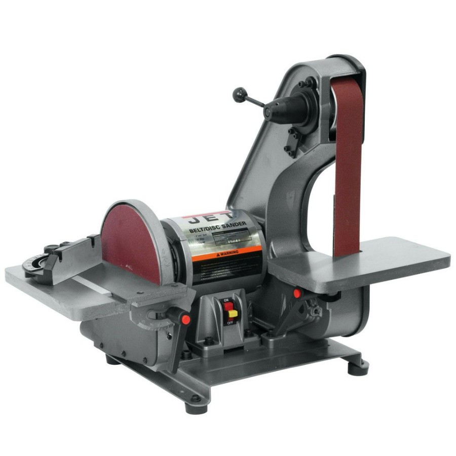 Power Tools JET Specialty Sanders | Jet J-41002 2 In. X 42 In. Bench Belt And 8 In. Disc Sander