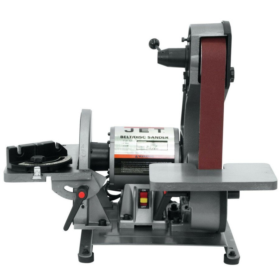 Power Tools JET Specialty Sanders | Jet J-41002 2 In. X 42 In. Bench Belt And 8 In. Disc Sander