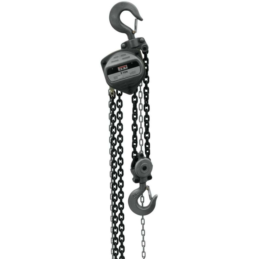 Material Handling JET | Jet S90-300-30 S90 Series 3 Ton 30 Ft. Lift Hand Chain Hoist