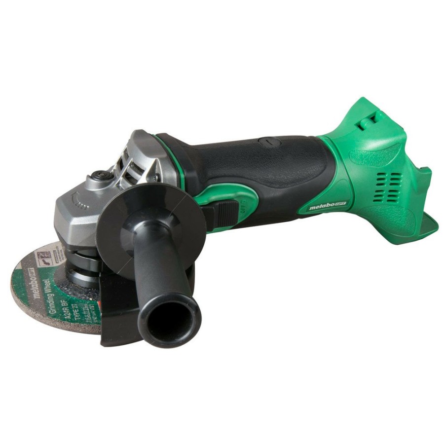 Power Tools Metabo HPT Angle Grinders | Metabo Hpt G18Dsl2Q4M Multivolt 18V Lithium-Ion 4-1/2 In. Cordless Angle Grinder (Tool Only)