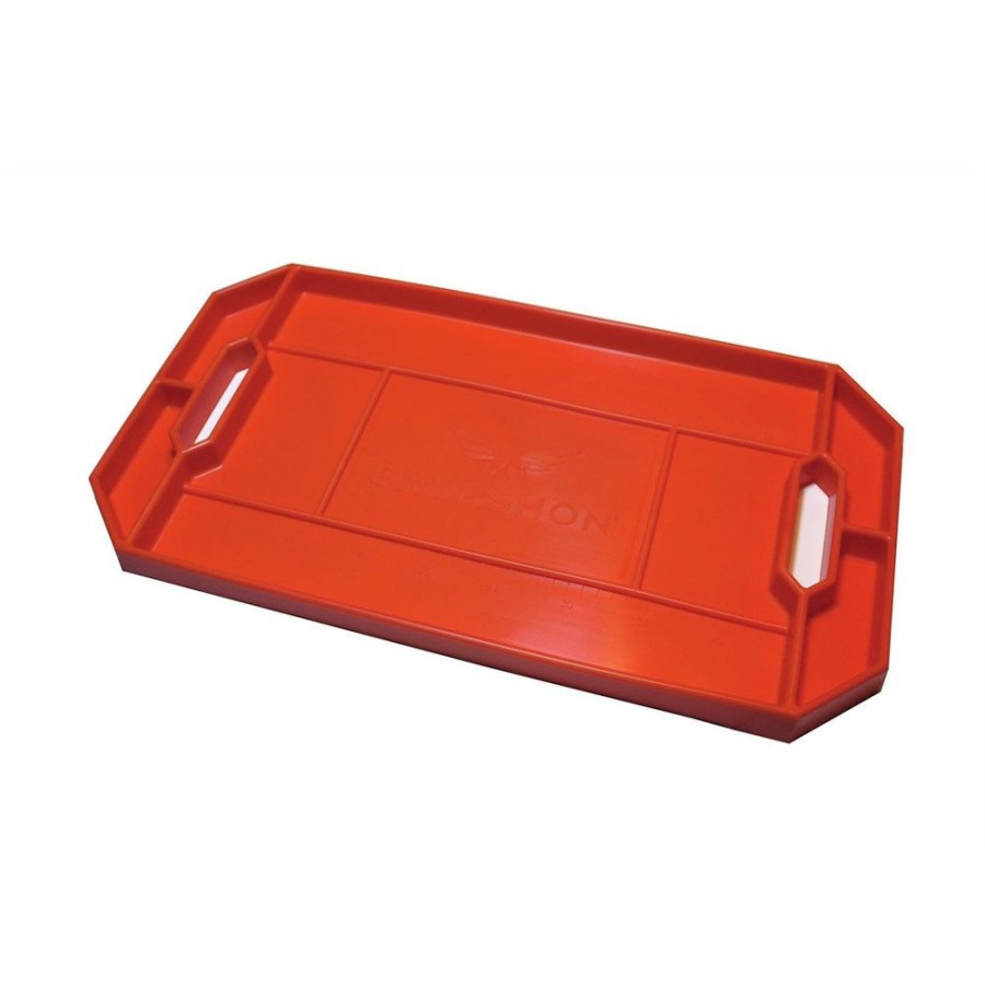 Automotive Grypmat | Grypmat Cr01S Grypmat Flexible Non-Slip Tool Tray - Large, Bright Orange