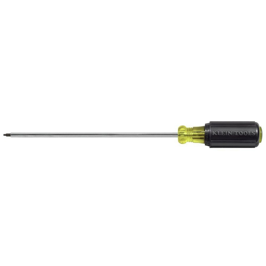 Hand Tools Klein Tools | Klein Tools 665 #1 Square Recess Tip Screwdriver With 8 In. Round Shank