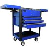 Tool Storage Homak | Homak Bl06043500 35 In. 4-Drawer Slide Top Cart - Blue