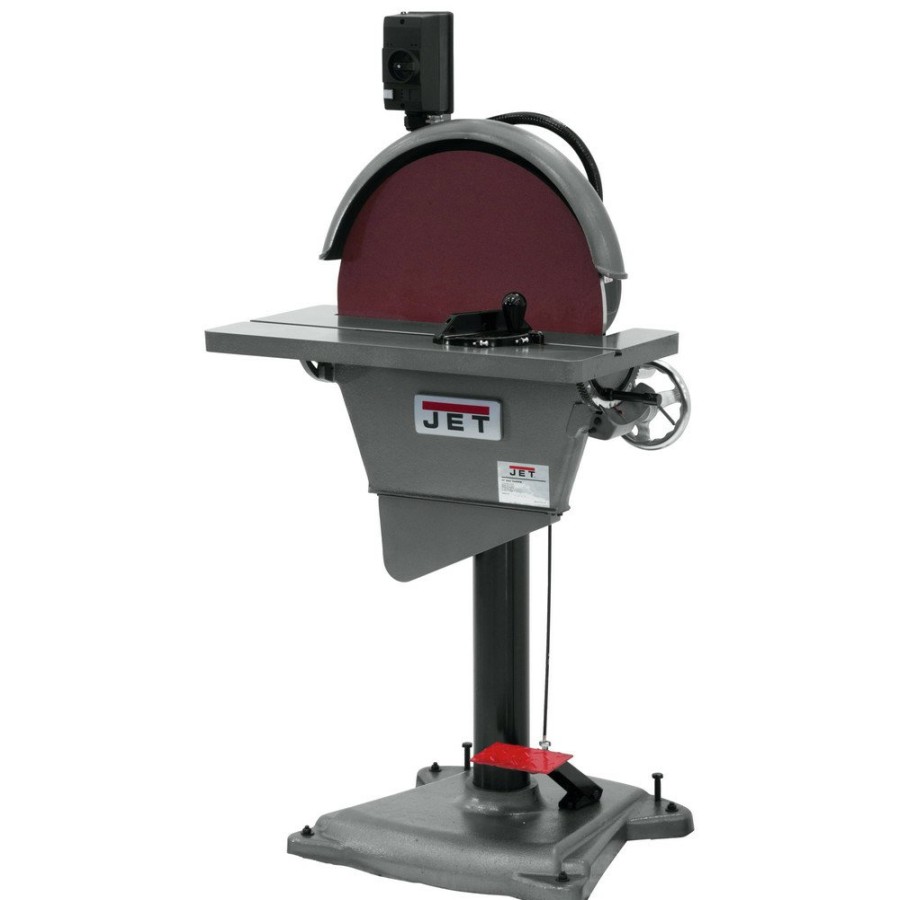 Power Tools JET Disc Sanders | Jet J-4421-4 20 In. Disc Sander 3Ph 440V